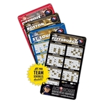 Magnet Sport Schedules - 4x7 Hockey Round Corners - 25 mil.