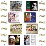 Announcement Calendar Magnet - 3.5x4 Round Corners - 25 mil.