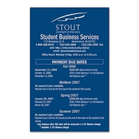 Magnet - 3.5x5.5 Square Corners - 20 mil.... from ASI 91760 Tradenet...