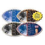 Magnet Sport Schedules - Football Shape (7x4) - 25 mil.