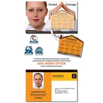 Magna-Peel Postcard (8.5x5.25) with 4x3.5 House Shape Magnet