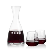 Barham Carafe & Cannes Stemless Wine