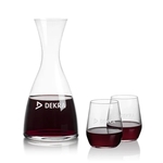 Barham Carafe & Germain Stemless Wine