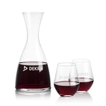 Barham Carafe & Reina Stemless Wine