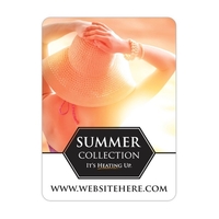 Magnet - 2x2.75 Round Corners - 25 Mil.... from ASI 91760 Tradenet Publishing...