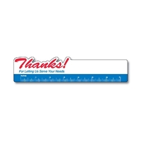 Bookmark - 1.75x8 Laminated "Thanks" Shape - 14 pt.... from ASI 91760...