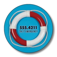 Magnet - 1.5 Inch Diameter Circle - 25 mil.... from ASI 91760 Tradenet...