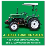 Magnet - 6.5x6.25 Square Corners - 25 mil.