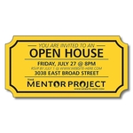 Magnet - Ticket Shape (3x1.5) - 20 mil.