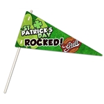 Flexible Plastic Pennant - UV-Coated (1S) - 5x11 - 10 pt.