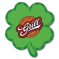 Magnet - 4-Leaf Clover Shape (3x3.375) - 25 Mil.... from ASI 91760 Tradenet...