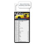 M.B.C. Sport Schedules - NASCAR Racing (3.5x9)