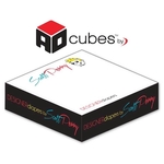 Ad Cubes - Memo Notes - 3.875x3.875x0.96875-4 Colors