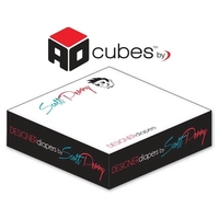 Ad Cubes - Memo Notes - 3.875x3.875x0.96875-3 Colors, 1 Sid... from ASI 91760...