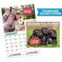13 Month Custom Photo Appointment Wall Calendar - Standard G