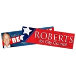Political Campaign Bumper Sticker / Decal - UV-Coated Vinyl