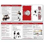 Laminated Wallet Card - 8.8125x3.5 (Flat Size) Quad-Fold - 1