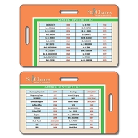 Laminated Double-Punch I.D./Wallet Card - 3.375x2.125 - 14 p... from ASI...