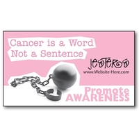 Awareness Business Card Magnet - 3.5x2 (Square Corners) - 25