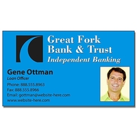 Financial Services Business Card Magnet - 3.5x2 (Square Corn... from ASI...