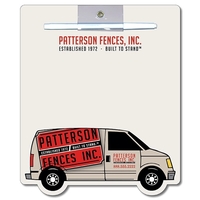 Memo Board - 8.5x10.125 Laminated Shaped (Van/Truck/Auto/Car... from ASI...