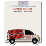 Memo Board - 8.5x10.125 Laminated Shaped (Van/Truck/Auto/Car