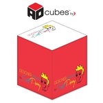 Ad Cubes - Memo Notes - 3.375x3.375x3.375-4 Colors