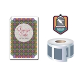 Roll Stickers / Decal - Indoor Permanent - 6x4 Rectangle Sha