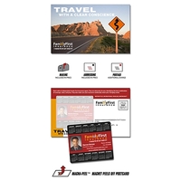 Financial Service Magna-Peel Postcard (8.5x5.25) with 3.5x4... from ASI 91760...
