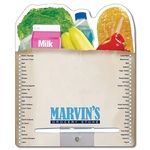 Memo Board - 8.5x10.125 Laminated Shaped (Grocery Bag) - 14