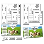 Magna-Phrase Magnet - 3.5x5.75 with Business Card Magnet - 2