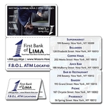 Financial Service Laminated Wallet Card - 3.5x4.5 Double-Fol