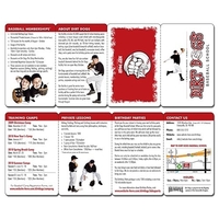 Laminated Plastic Wallet Card - 8.8125x3.5 (Flat Size) - Qua... from ASI...