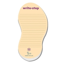 Stik-ON Shape Adhesive Notes - Shoe Print (5.25x2.75) - 25 Sheet.... from ASI...
