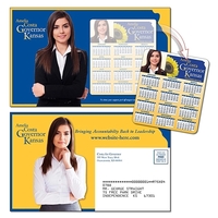 Political Magna-Peel Postcard (8.5x5.25) - Laminated with 3.... from ASI...