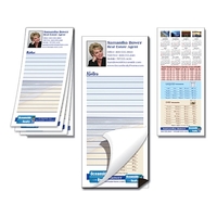 Scratch Pad / Notepad with Magnetic Backer - Custom 25-Sheet... from ASI...