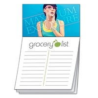 Magna-Note Business Card Magnet - Stock Grocery List Stik-ON... from ASI...