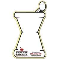 Mini Memo Board Shape - 5x8.5 Laminated - MORTAR & PESTLE -