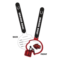 Plastic Football Helmet I.D. Tags UV-Coated (1S) - 3.25x9.5... from ASI 91760...