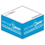 Stik-ON - Adhesive Note Cubes - 3.875x3.875x1.9375-1 Colo