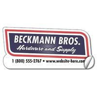 Custom Size / Shape (6 up) -Sticker / Decal / Label... from ASI 91760...