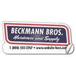 Custom Size / Shape (6 up) -Sticker / Decal / Label - UV-Coa