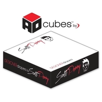 Ad Cubes - Memo Notes - 3.875x3.875x0.96875-2 Colors, 2
