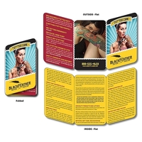 Wallet Card - 6.75x3.5 (Flat Size) Laminated Tri-Fold - 14 p... from ASI...