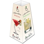 Table Tent 4-Sided Pyramid - UV Coated (1S) (4.25x8.5 - Fold