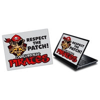 Laptop Skin Sticker - UV-Coated Vinyl - 8.5x11 Rectangle Sha