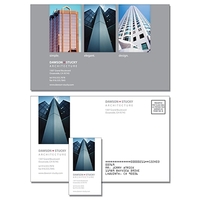 Magna-Seal Postcard (8.5x5.25) - Laminated with Business Car... from ASI...