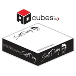 Ad Cubes - Memo Notes - 3.875x3.875x0.96875-1 Colors