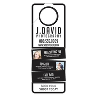 Door Hanger - 3x8 UV-Coated (1S) with 4 Tear-Off Coupons -... from ASI 91760...