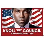 Candidate/Message Banner - 2' x 3' - Gloss Vinyl (Includes P